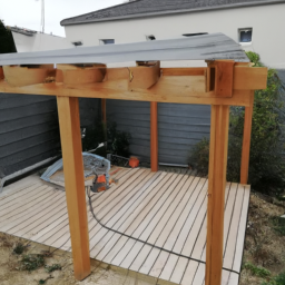 Réparation de toiture de pergola en acier Mont-Saint-Aignan